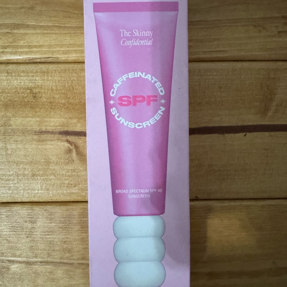 The Skinny Confidential Caffeinated SPF 40 Sunscreen 1.7 fl oz